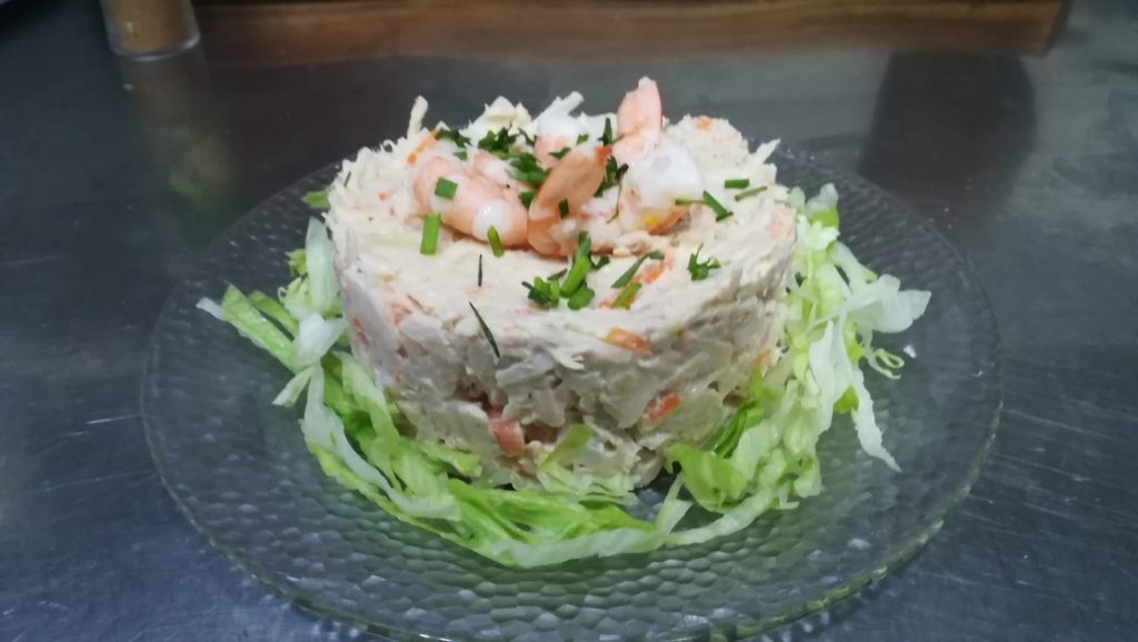 ensaladilla de marisco
